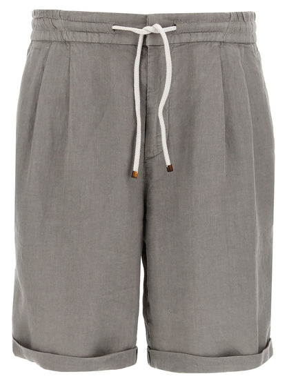 Linen bermuda shorts Bermuda, short