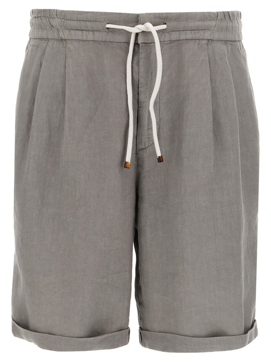 Linen bermuda shorts Bermuda, short