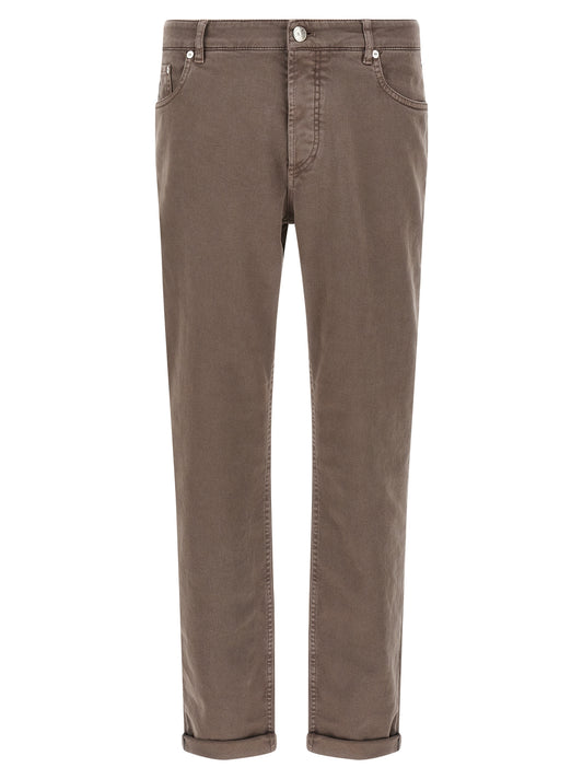 Garment-dyed jeans Jeans