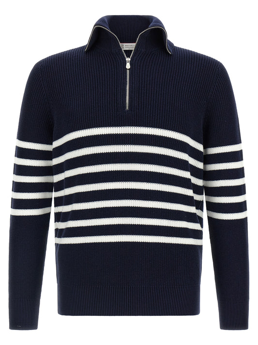 English half-ribbed sweater Sweater, cardigans