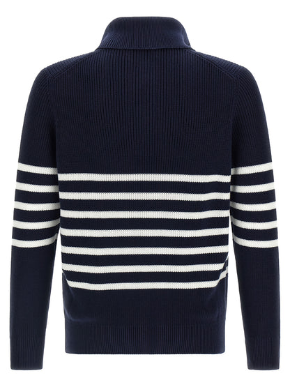 English half-ribbed sweater Sweater, cardigans