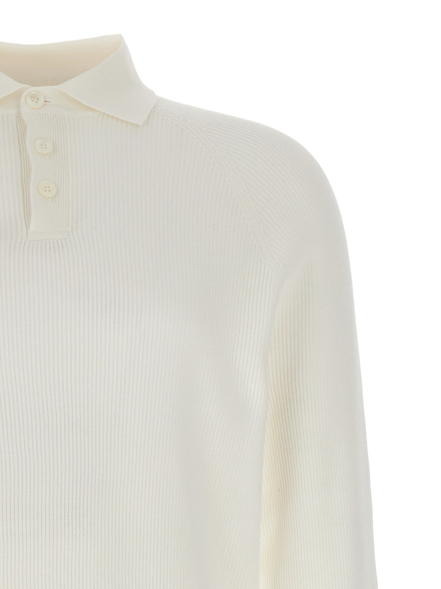 Ribbed polo shirt Polo