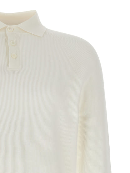 Ribbed polo shirt Polo