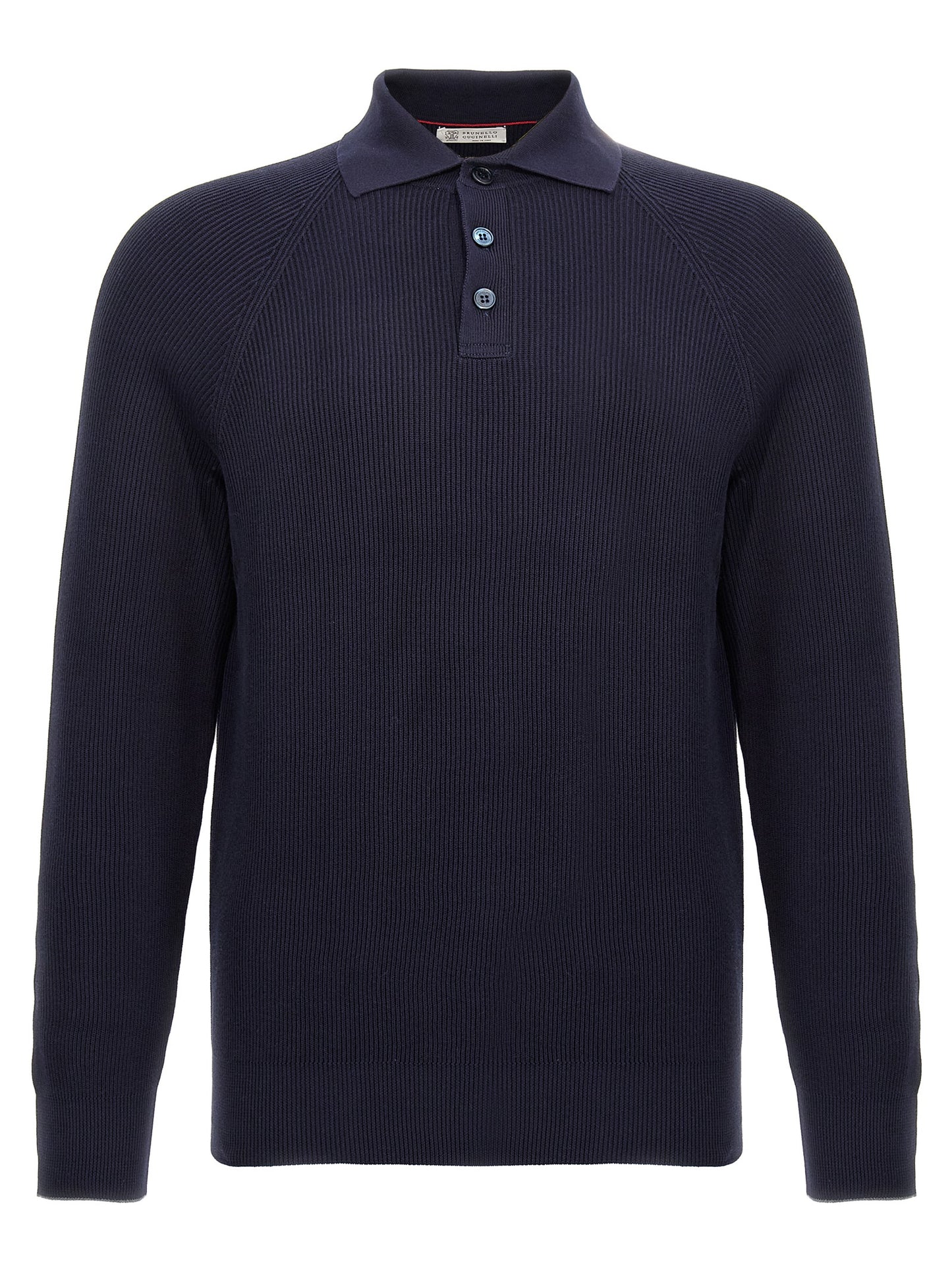 Ribbed polo shirt Polo