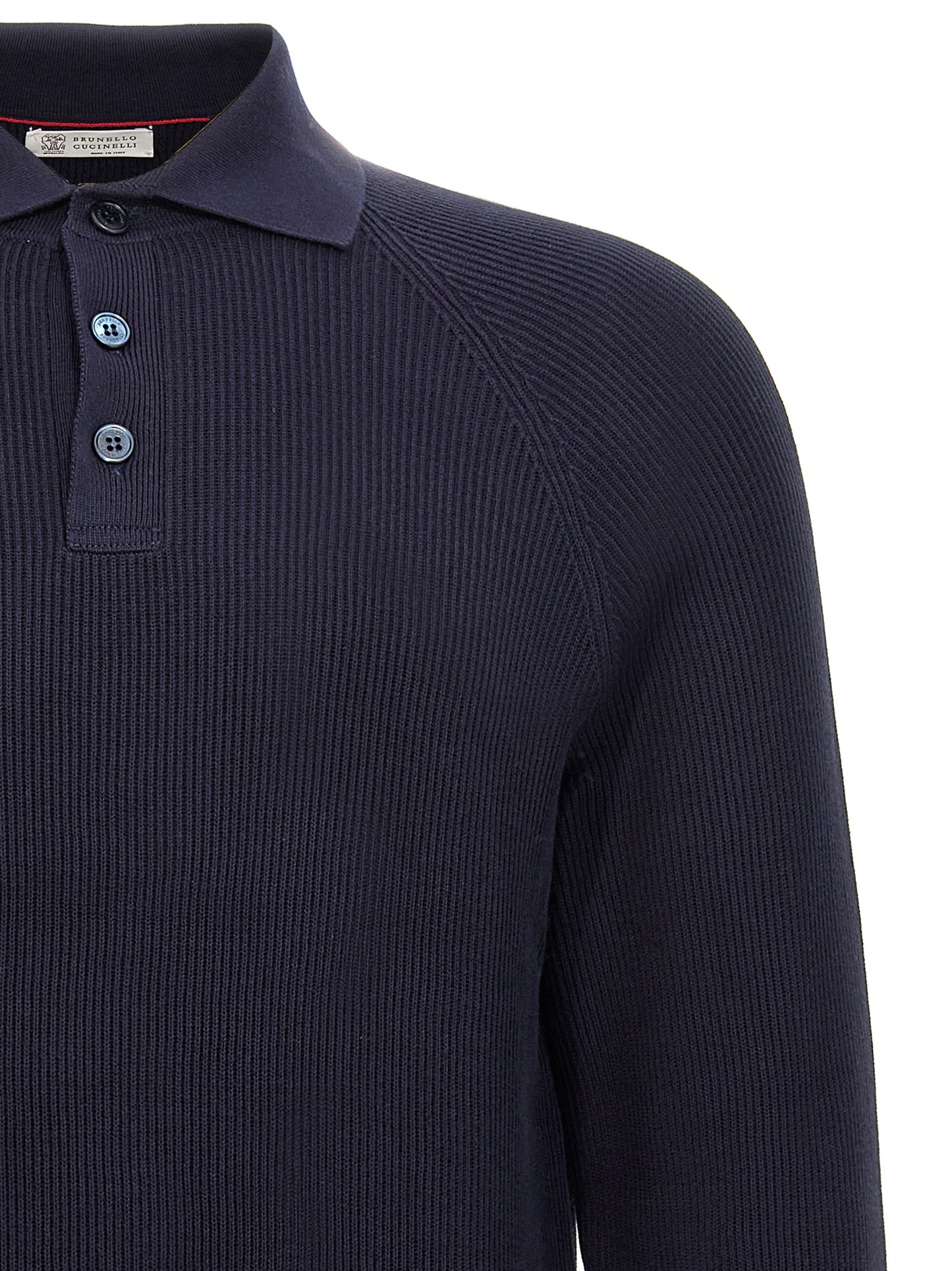 Ribbed polo shirt Polo