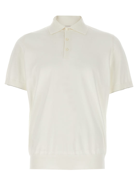 Stretch cotton polo shirt Polo