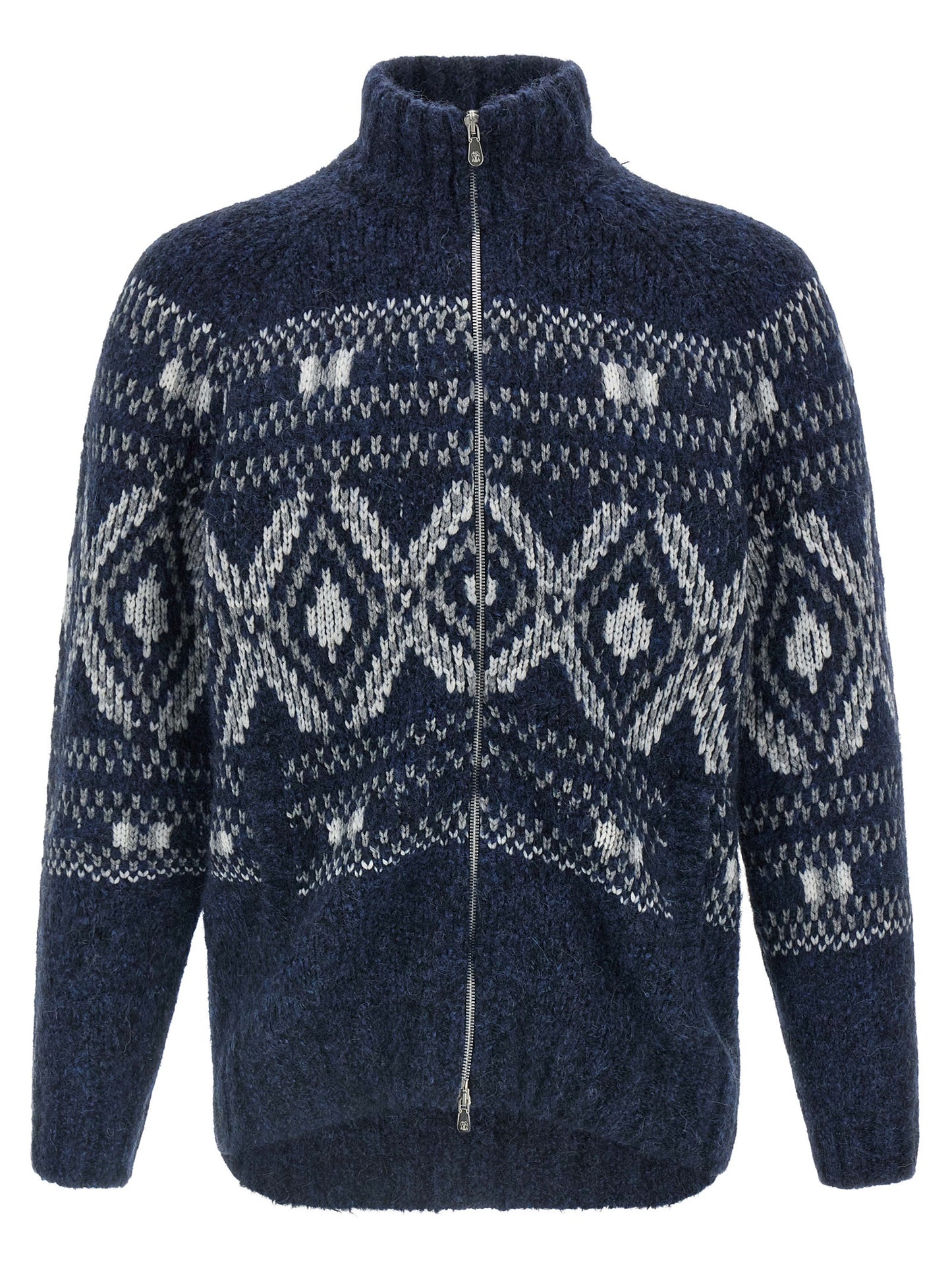 'Geometric Jacquard' cardigan Sweater, cardigans