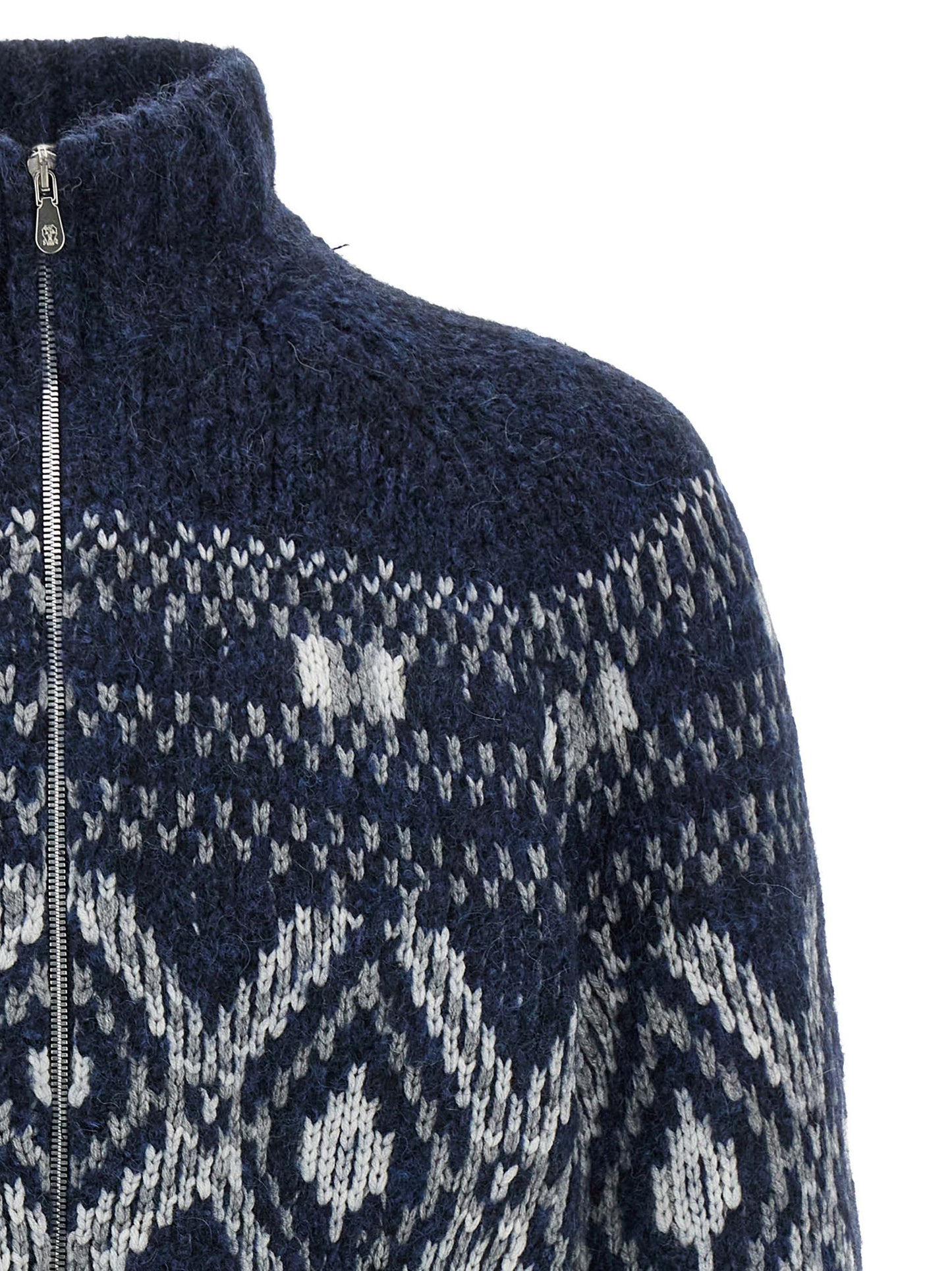 'Geometric Jacquard' cardigan Sweater, cardigans