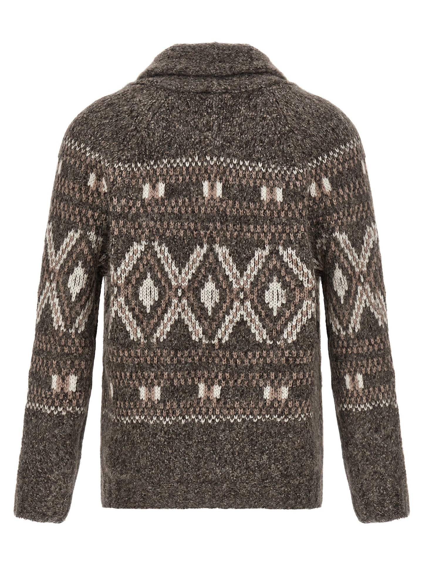 'Geometric Jacquard' cardigan Sweater, cardigans
