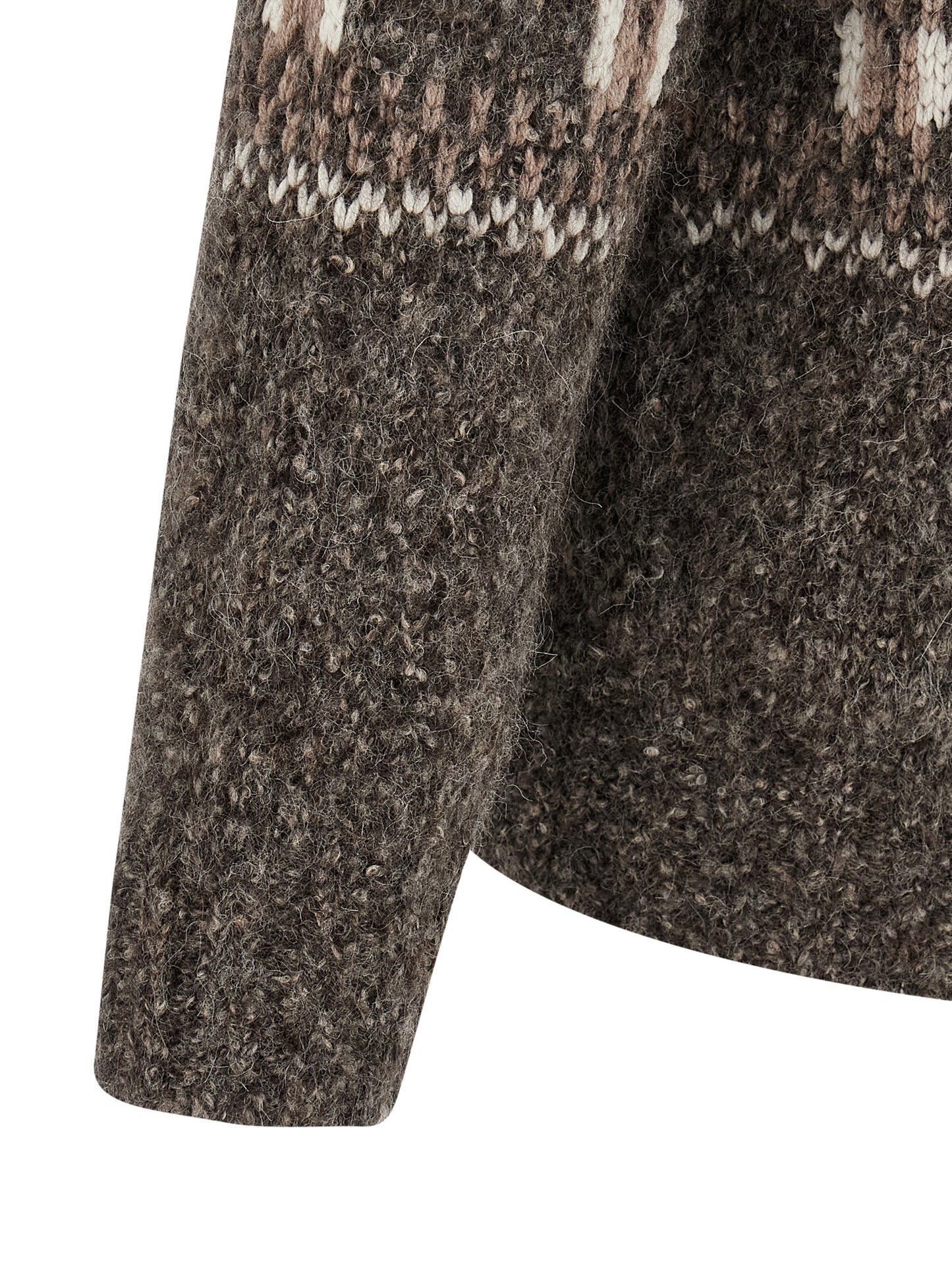 'Geometric Jacquard' cardigan Sweater, cardigans