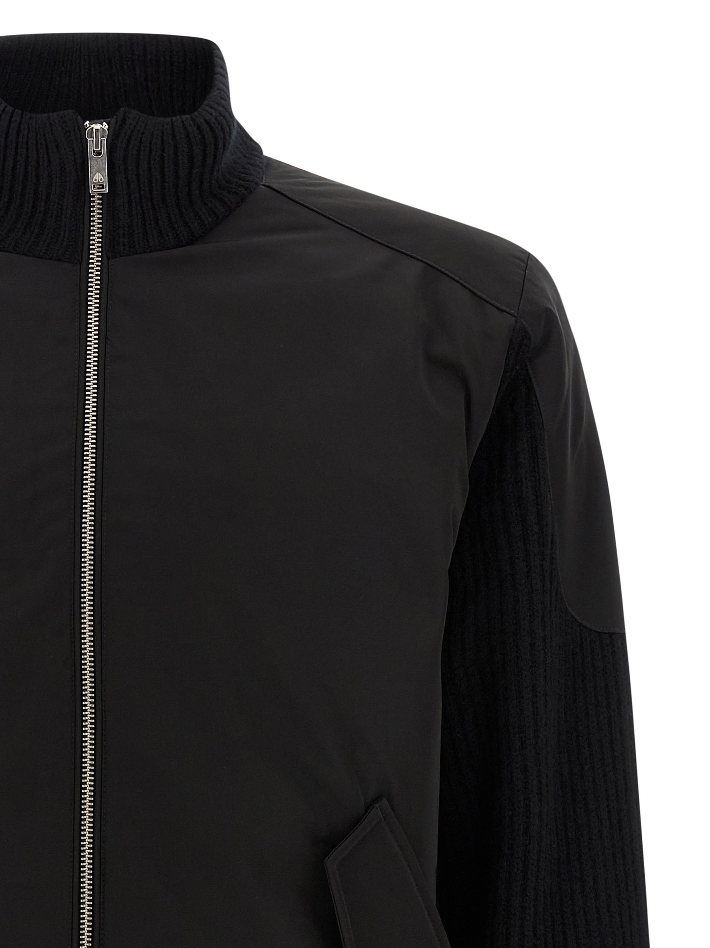 'Magnus Knit Hybrid' bomber jacket Down jacket, Parka, Casual jackets