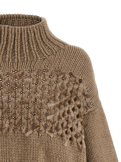 Drop sequin sweater Sweater, cardigans