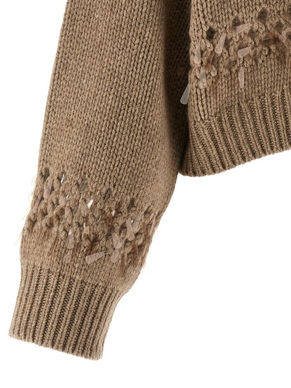 Drop sequin sweater Sweater, cardigans