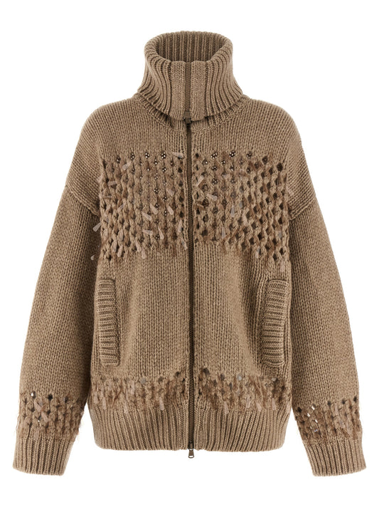 Drop sequin cardigan Sweater, cardigans