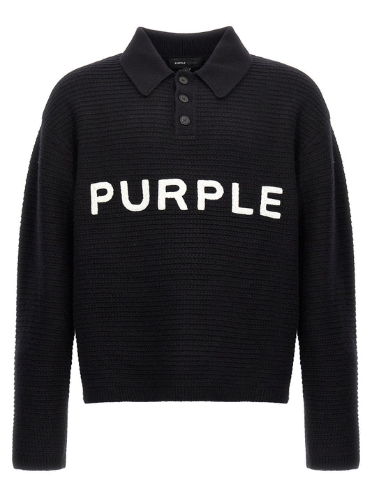 Logo embroidery sweater Sweater, cardigans