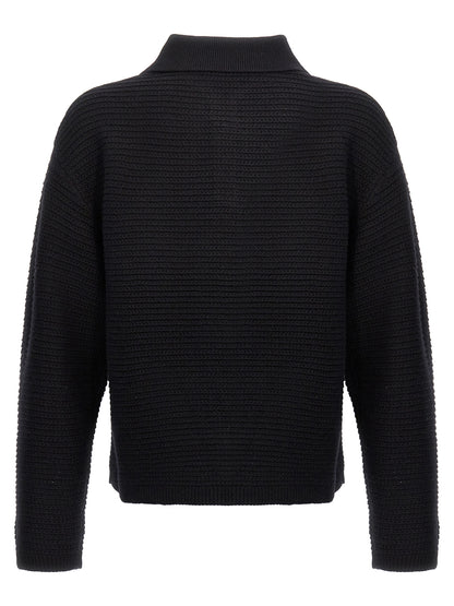 Logo embroidery sweater Sweater, cardigans