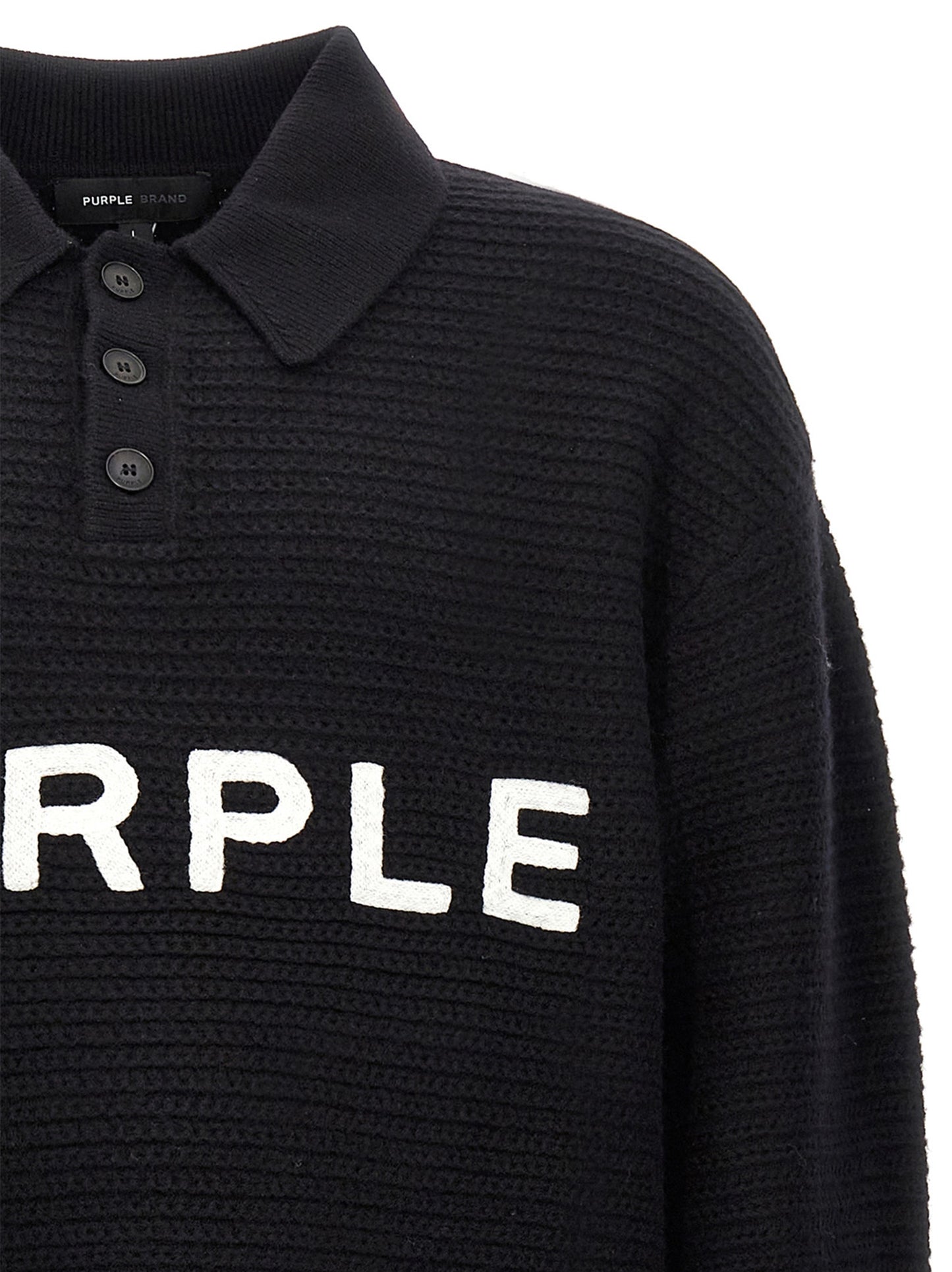 Logo embroidery sweater Sweater, cardigans