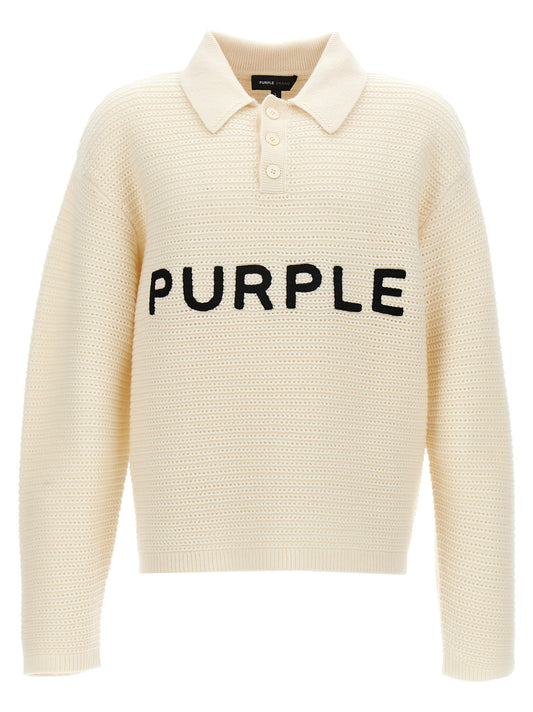 Logo embroidery sweater Sweater, cardigans