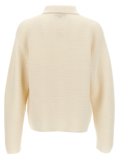Logo embroidery sweater Sweater, cardigans