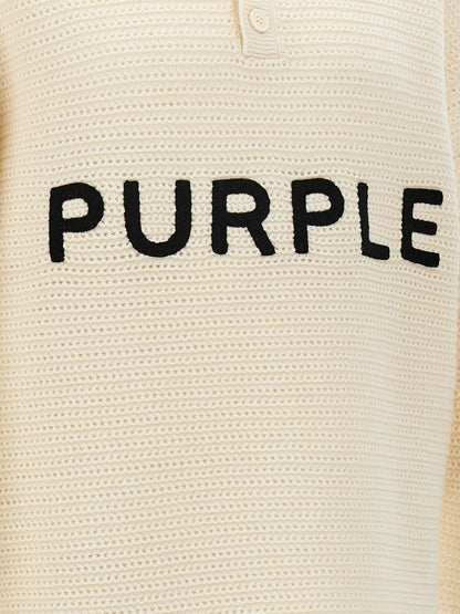 Logo embroidery sweater Sweater, cardigans
