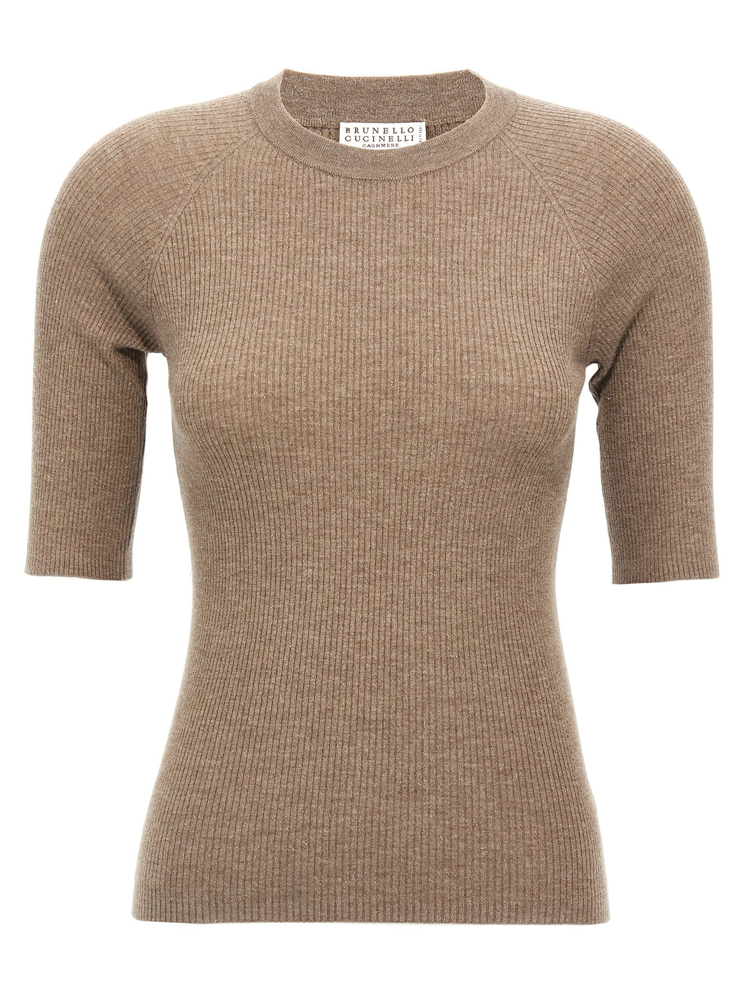 Lurex ribbed sweater Sweater, cardigans