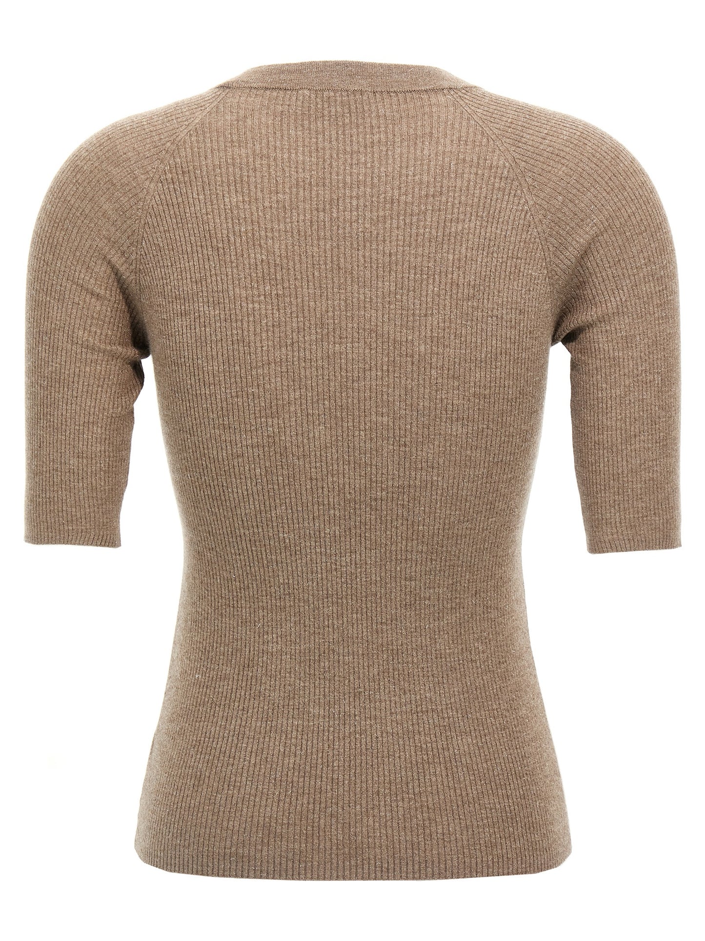 Lurex ribbed sweater Sweater, cardigans