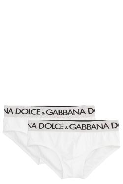 Dolce & Gabbana Set of two cotton slip