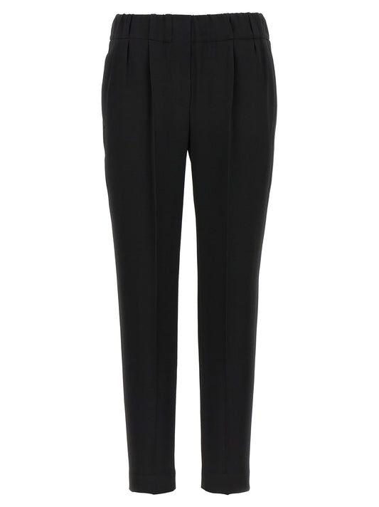 Silk blend pants Pants