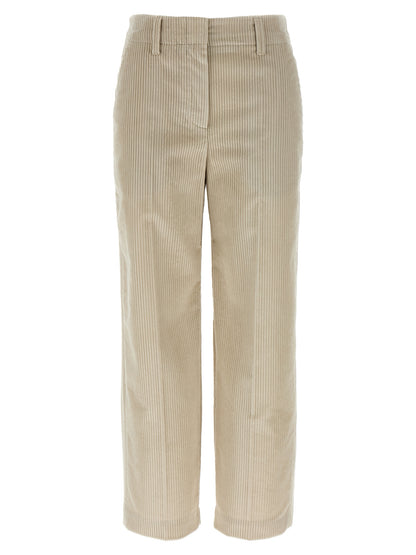 Monile velvet pants Pants