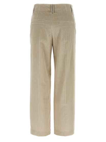 Monile velvet pants Pants