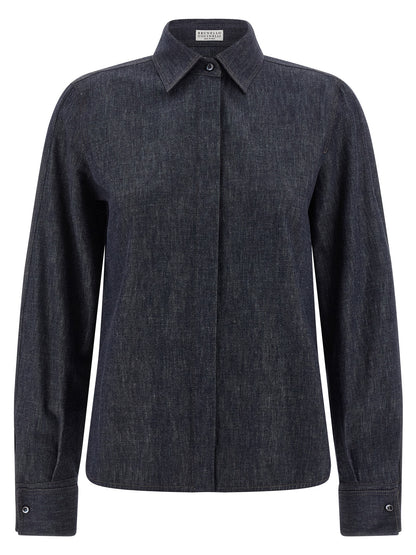 Monile denim shirt Shirt, blouse