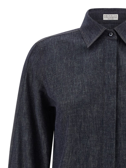 Monile denim shirt Shirt, blouse