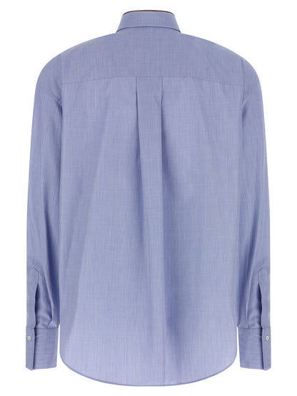 'Shiny Collar Detail' shirt Shirt, blouse