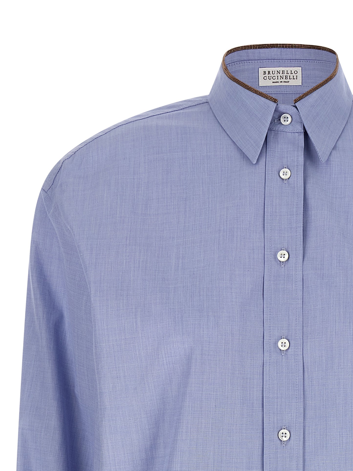 'Shiny Collar Detail' shirt Shirt, blouse