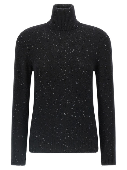 Sequin turtleneck sweater Sweater, cardigans
