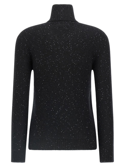 Sequin turtleneck sweater Sweater, cardigans