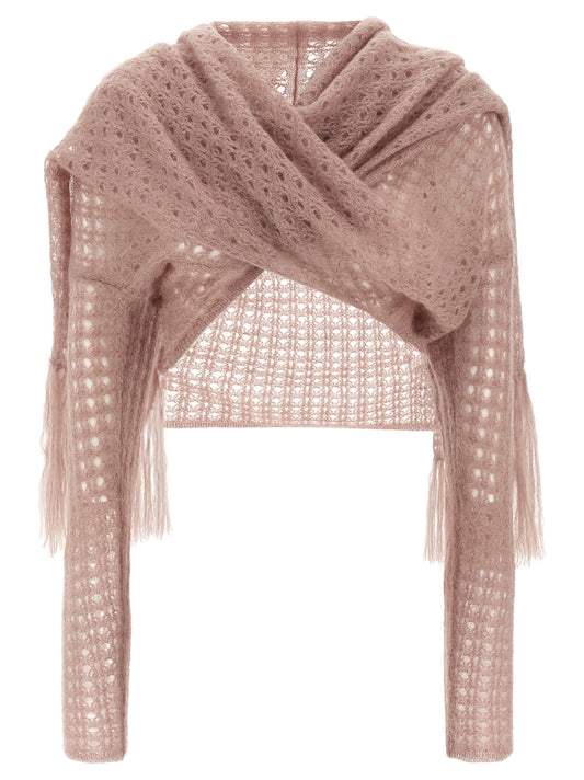 Scarf cardigan Sweater, cardigans