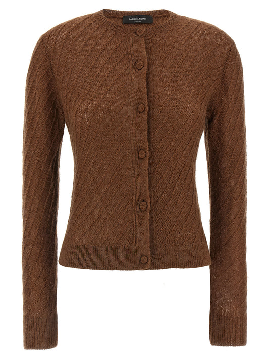Sequin crochet cardigan Sweater, cardigans