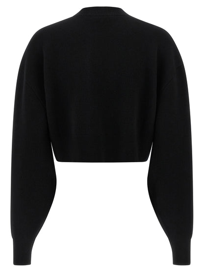 Sweatshirt, black. Sweater, cardigans