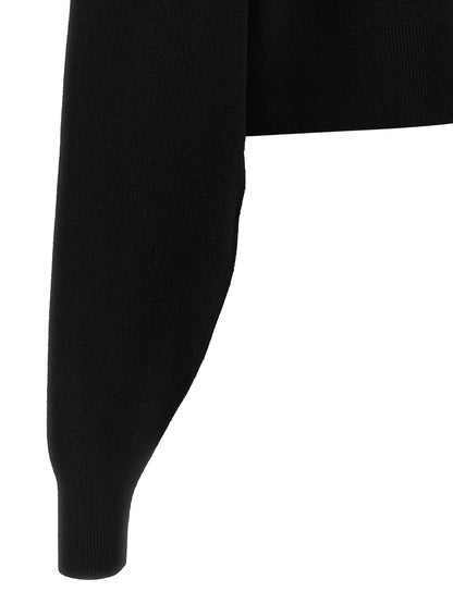 Sweatshirt, black. Sweater, cardigans
