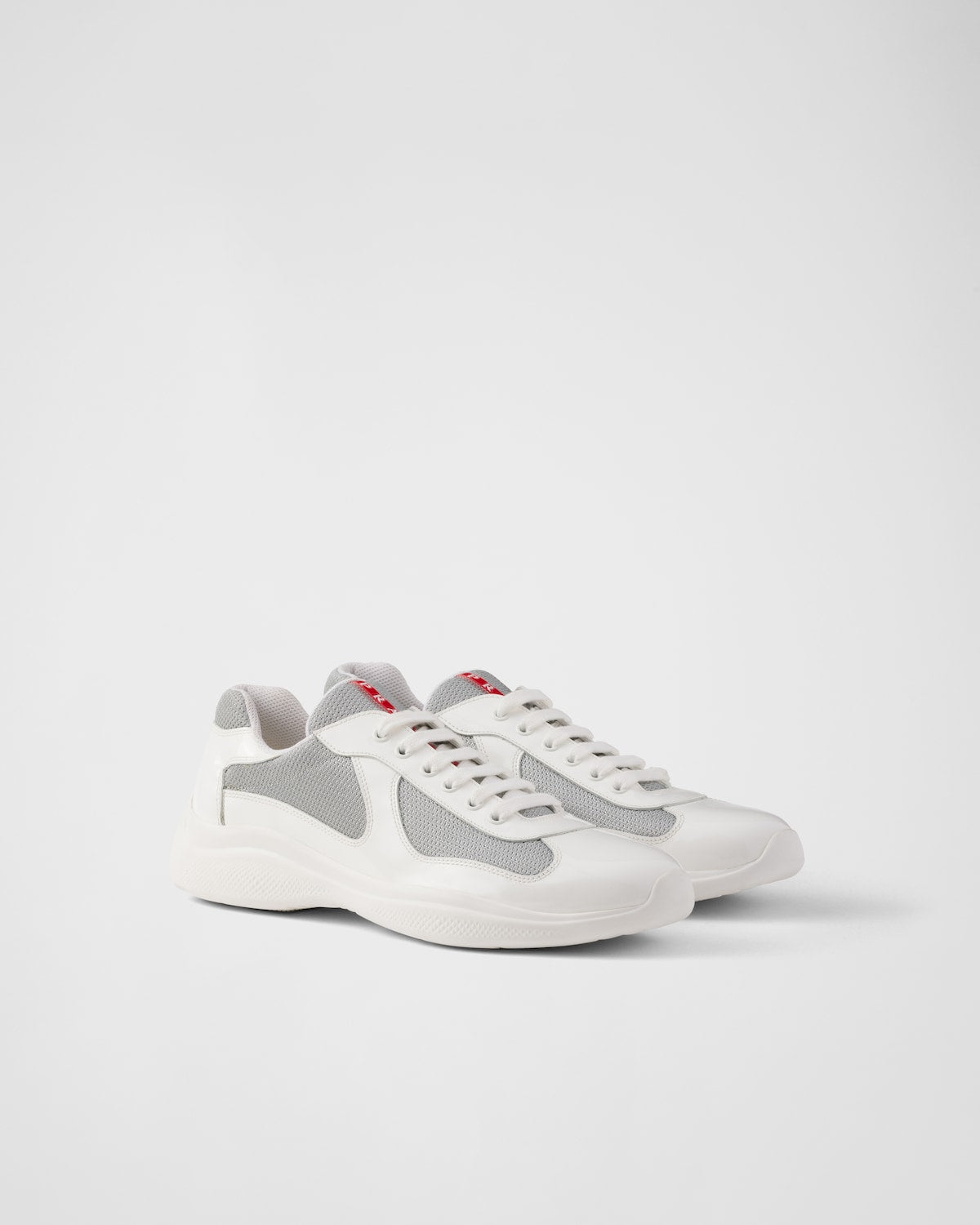 Prada America's Cup Sneakers White/Silver