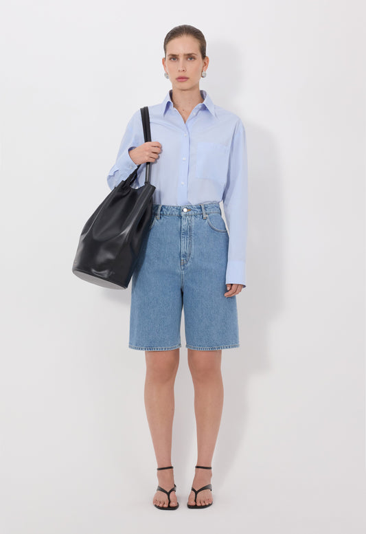 Loulou De Saison Isu lds denim shorts
