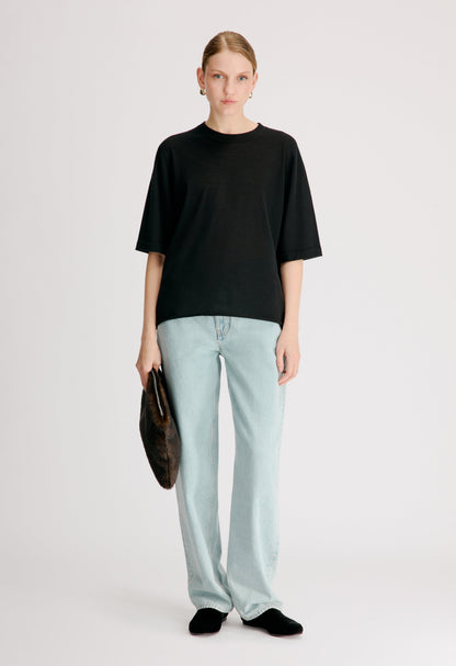 Loulou De Saison Nala fine short-sleeve top