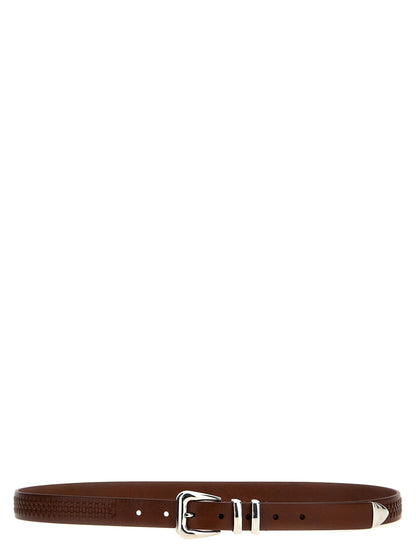 Leather belt Belts