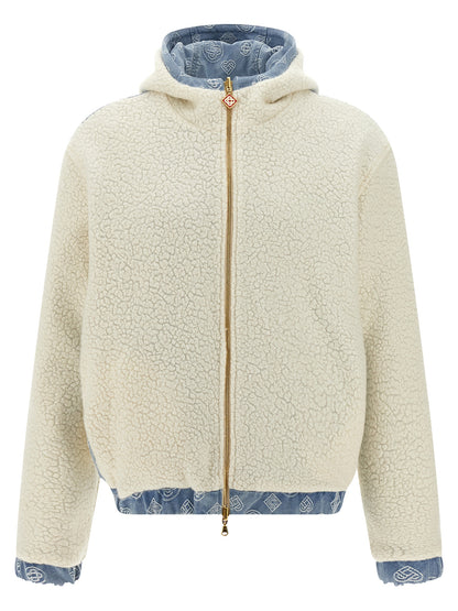 Monogram reversible jacket Down jacket, Parka, Casual jackets