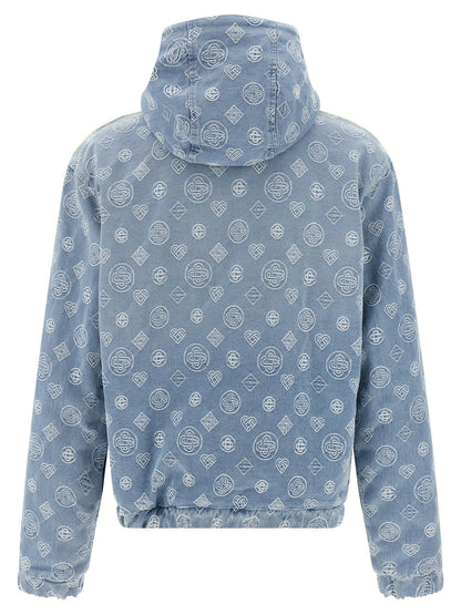 Monogram reversible jacket Down jacket, Parka, Casual jackets