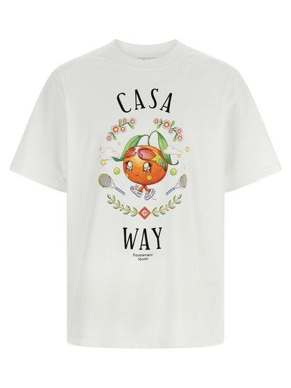 'Casa Way Orange Mascot' T-shirt T-shirt