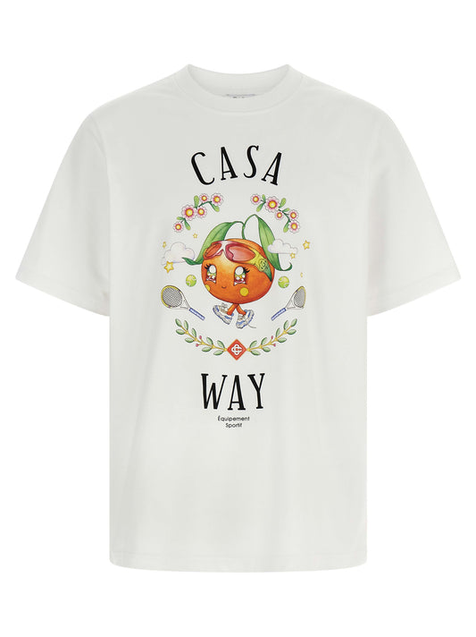 'Casa Way Orange Mascot' T-shirt T-shirt