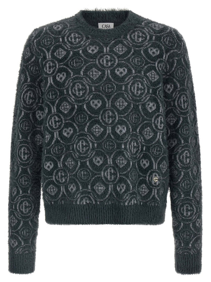 'Fluffy Monogram' sweater Sweater, cardigans