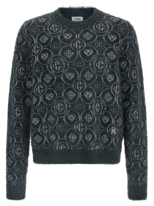 'Fluffy Monogram' sweater Sweater, cardigans
